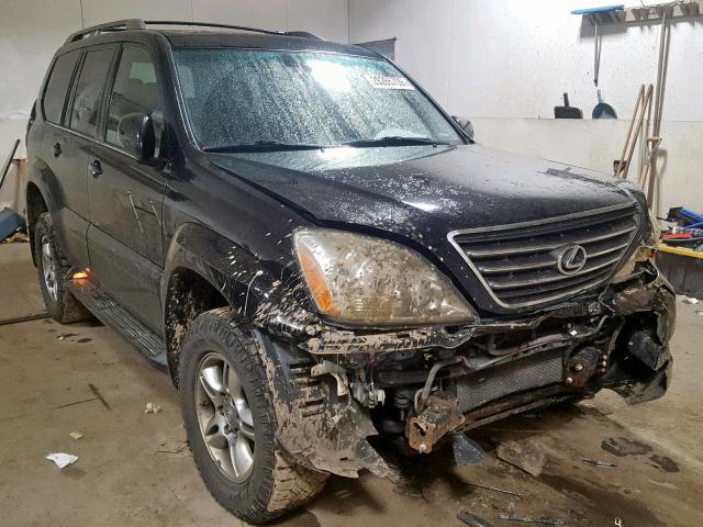 JTJBT20X350090905 - 2005 LEXUS GX 470 BLACK photo 1