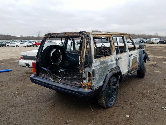 1J4FJ58S4NL109877 - 1992 JEEP CHEROKEE LAREDO  photo 4