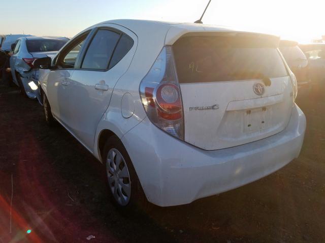 JTDKDTB38D1047203 - 2013 TOYOTA PRIUS C  photo 3