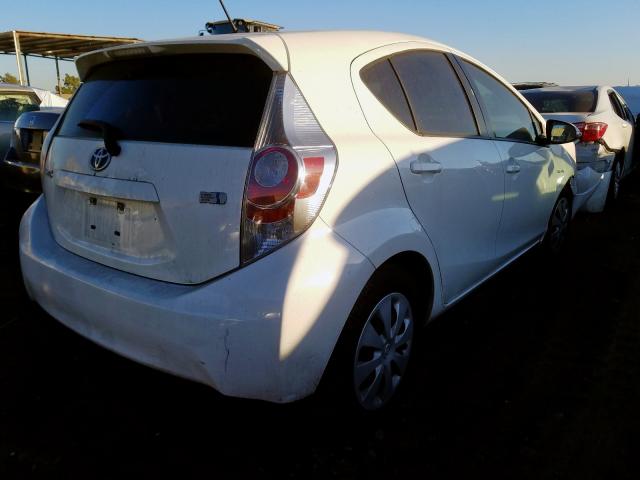 JTDKDTB38D1047203 - 2013 TOYOTA PRIUS C  photo 4