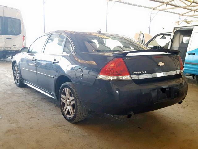 2G1WC57M491173599 - 2009 CHEVROLET IMPALA 2LT GRAY photo 3