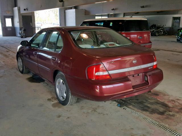 1N4DL01D31C236156 - 2001 NISSAN ALTIMA XE MAROON photo 3