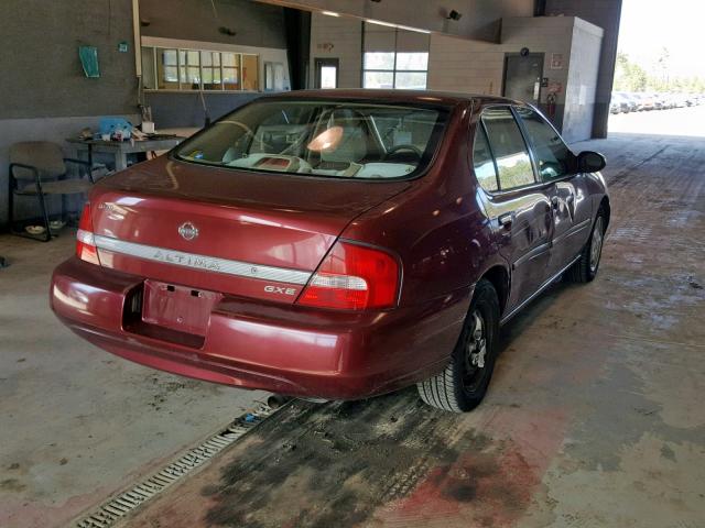 1N4DL01D31C236156 - 2001 NISSAN ALTIMA XE MAROON photo 4