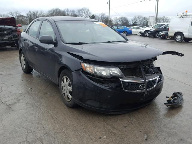 KNAFU4A28C5645313 - 2012 KIA FORTE EX BLACK photo 1