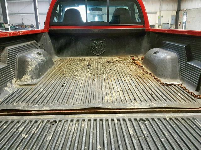 1B7GG26X41S351042 - 2001 DODGE DAKOTA RED photo 6