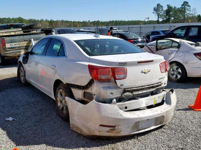 1G11C5SA1GF100686 - 2016 CHEVROLET MALIBU LIM WHITE photo 3