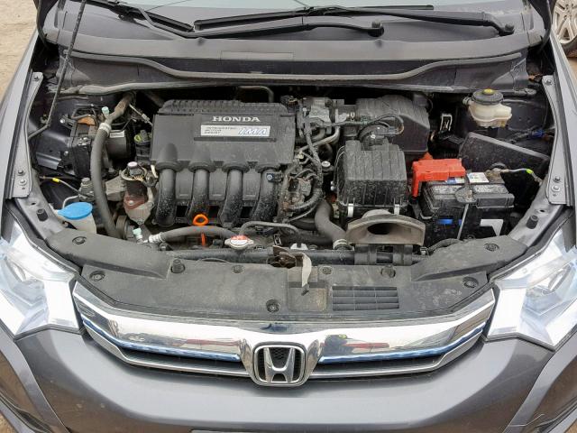 JHMZE2H79CS005789 - 2012 HONDA INSIGHT EX GRAY photo 7