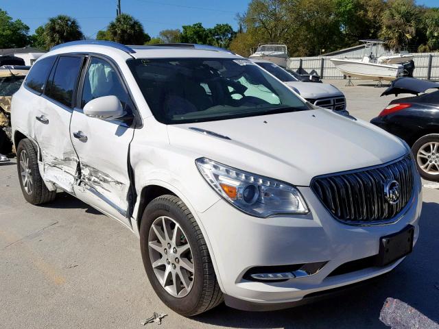 5GAKRBKD3GJ260196 - 2016 BUICK ENCLAVE WHITE photo 1