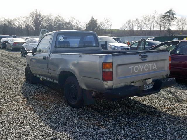 4TARN81A3PZ098411 - 1993 TOYOTA PICKUP 1/2 SILVER photo 3