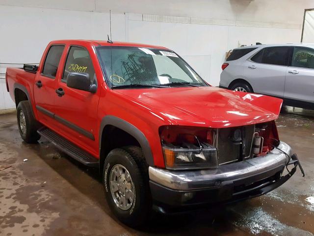 1GCDT33E788213185 - 2008 CHEVROLET COLORADO L RED photo 1