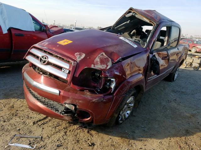 5TBDT44174S461274 - 2004 TOYOTA TUNDRA DOUBLE CAB SR5  photo 2