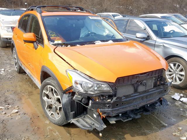 JF2GPAKC9D2867917 - 2013 SUBARU XV CROSSTR ORANGE photo 1