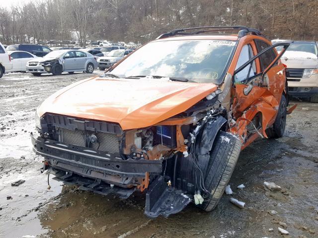 JF2GPAKC9D2867917 - 2013 SUBARU XV CROSSTR ORANGE photo 2