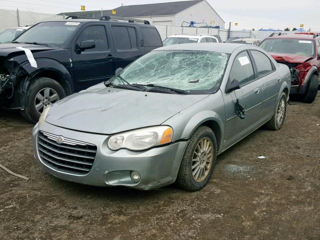 1C3EL56R66N186658 - 2006 CHRYSLER SEBRING TO GRAY photo 2