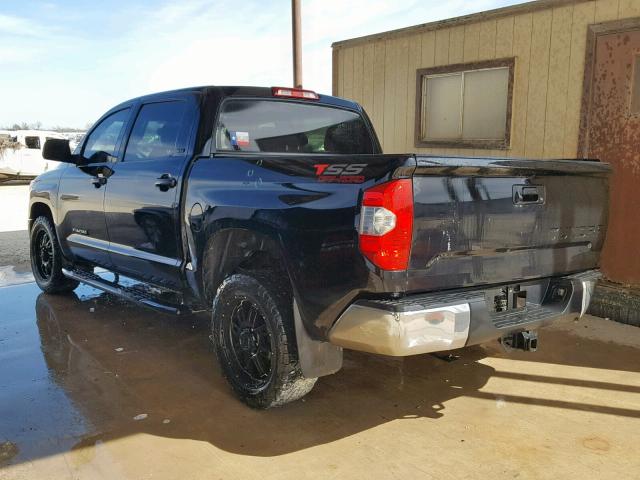 5TFEM5F16HX111825 - 2017 TOYOTA TUNDRA CRE BLACK photo 3