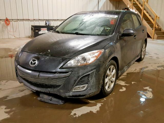 JM1BL1L51B1467941 - 2011 MAZDA 3 S BLACK photo 2