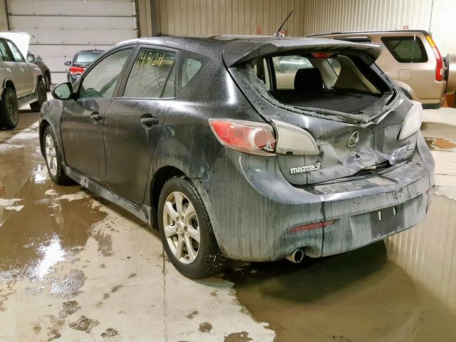 JM1BL1L51B1467941 - 2011 MAZDA 3 S BLACK photo 3