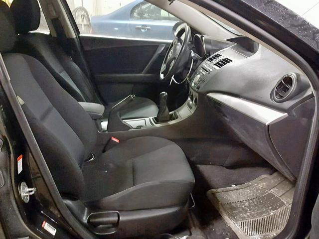 JM1BL1L51B1467941 - 2011 MAZDA 3 S BLACK photo 5