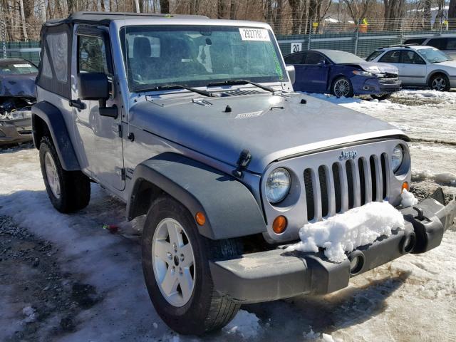 1C4AJWAG2DL626881 - 2013 JEEP WRANGLER S GRAY photo 1