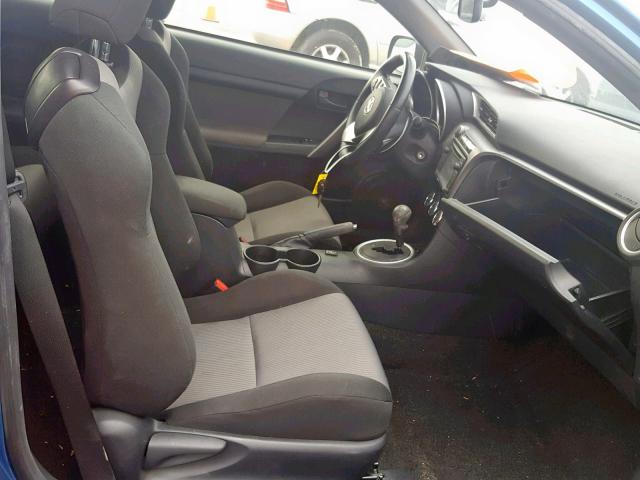 JTKJF5C76F3094572 - 2015 TOYOTA SCION TC ლურჯი ფოტო 5