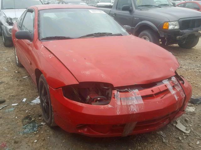 1G1JF12F937324076 - 2003 CHEVROLET CAVALIER L RED photo 1