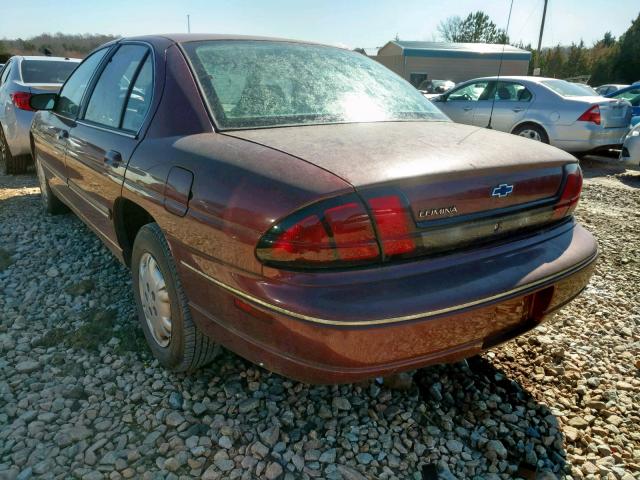 2G1WL52M6W9293764 - 1998 CHEVROLET LUMINA BAS 勃艮第红 照片 3
