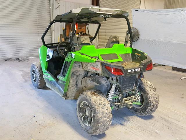 4UF14MPV0ET315588 - 2014 ARCTIC CAT WILDCAT GREEN photo 3