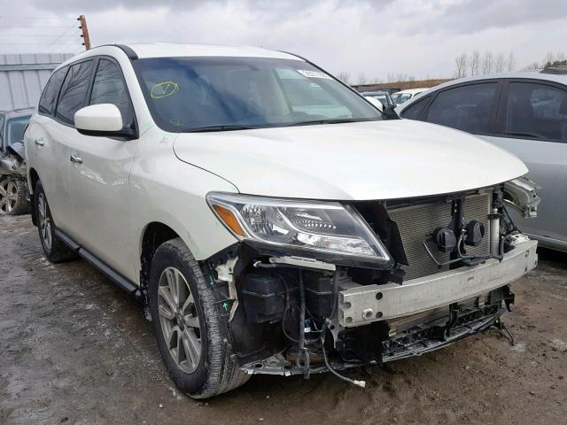 5N1AR2MM2FC628812 - 2015 NISSAN PATHFINDER WHITE photo 1