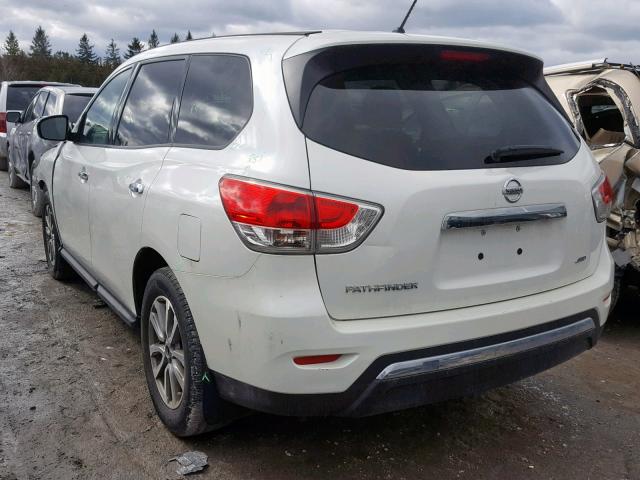 5N1AR2MM2FC628812 - 2015 NISSAN PATHFINDER WHITE photo 3