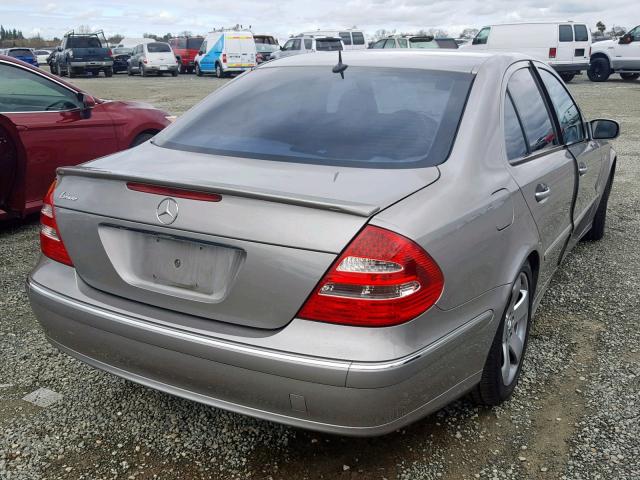 WDBUF65J64A431591 - 2004 MERCEDES-BENZ E 320 TAN photo 4