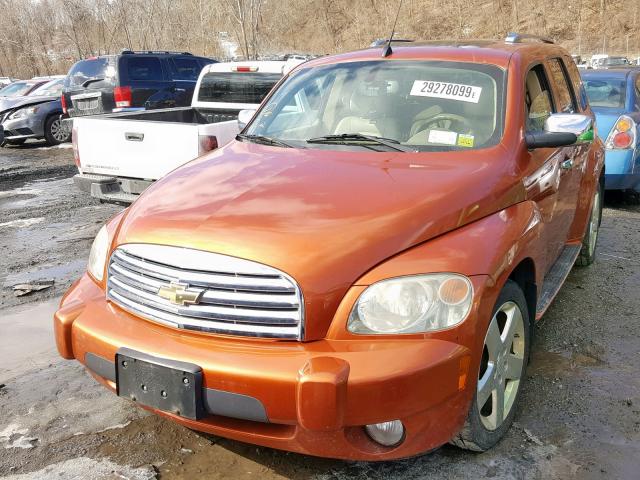 3GNDA23P56S634092 - 2006 CHEVROLET HHR LT ORANGE photo 2