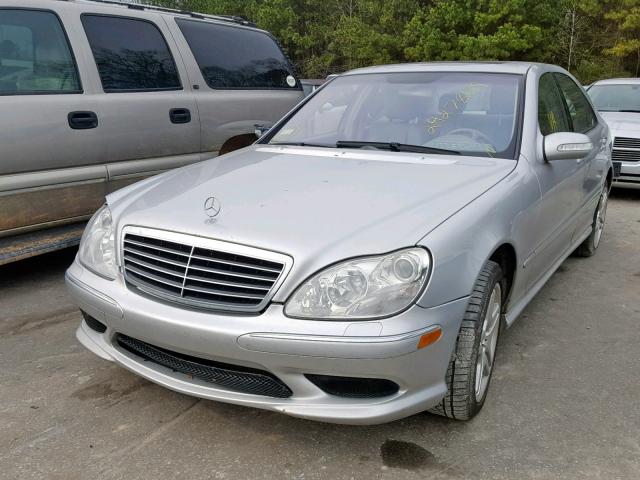 WDBNG70J16A473331 - 2006 MERCEDES-BENZ S 430 SILVER photo 2