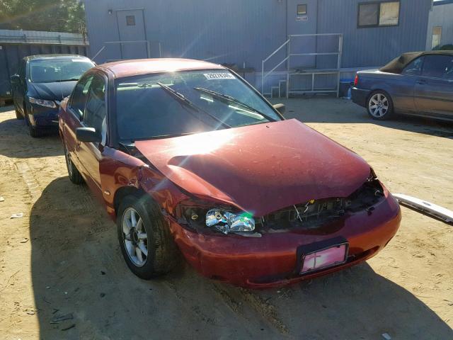 1FAFP653XWK182255 - 1998 FORD CONTOUR BA BURGUNDY photo 1