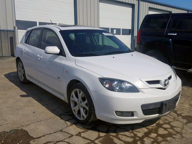 JM1BK344491240533 - 2009 MAZDA 3 S WHITE photo 1