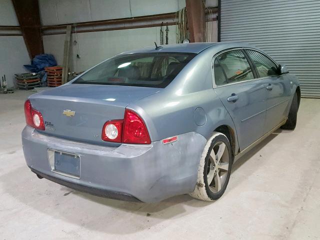 1G1ZJ57B58F162345 - 2008 CHEVROLET MALIBU 2LT BLUE photo 4