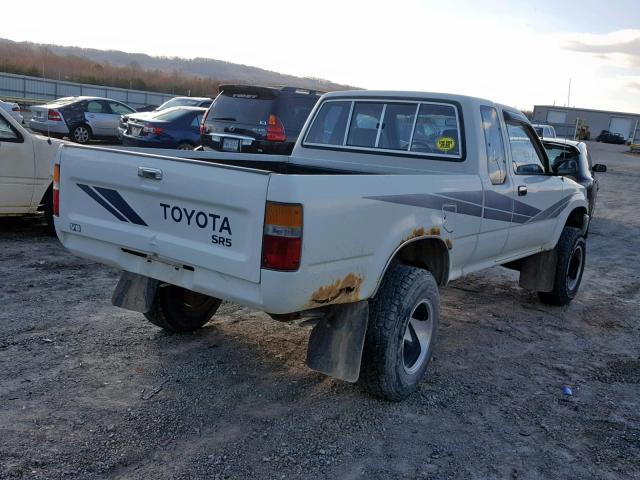 JT4VN13G2K5008208 - 1989 TOYOTA PICKUP 1/2 WHITE photo 4