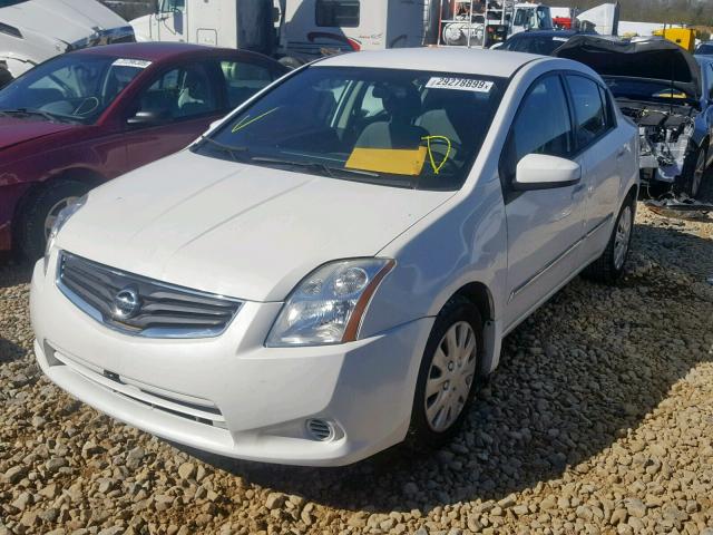 3N1AB6AP3AL648016 - 2010 NISSAN SENTRA 2.0 WHITE photo 2