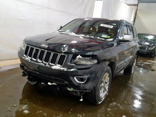 1C4RJFBG3EC111861 - 2014 JEEP GRAND CHER BLACK photo 2