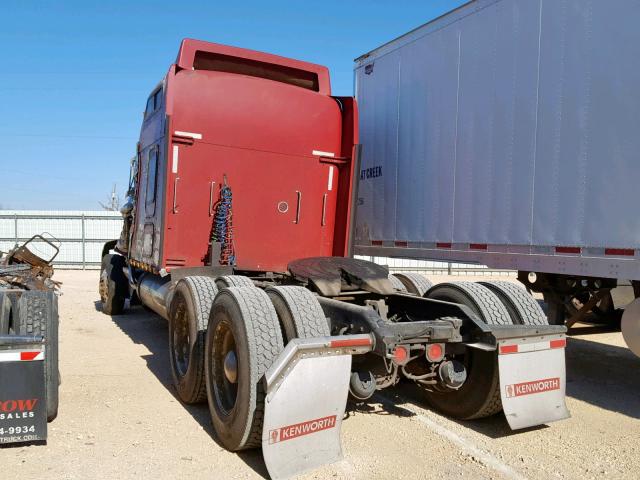 1XKWD69X8XR797884 - 1999 KENWORTH CONSTRUCTI RED photo 3