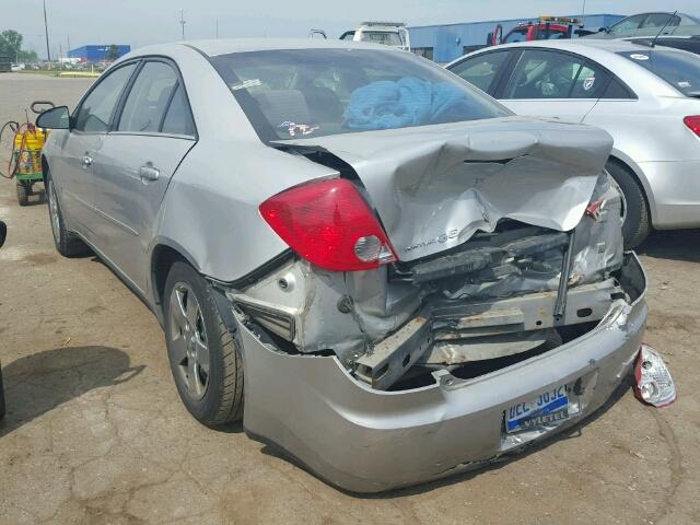 1G2ZF55B464286745 - 2006 PONTIAC G6 SE SILVER photo 3