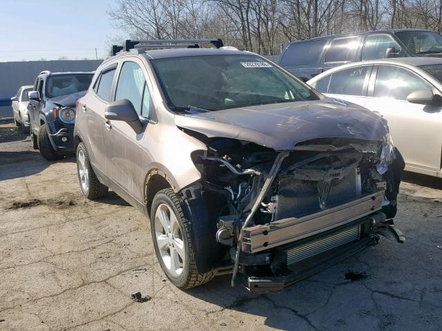 KL4CJESB3FB032129 - 2015 BUICK ENCORE BROWN photo 1