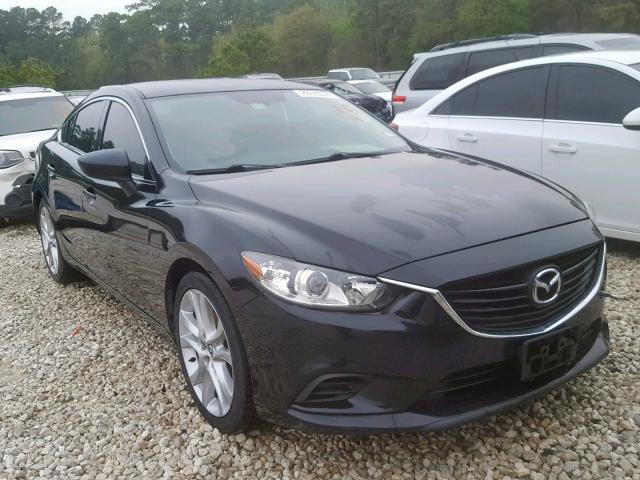 JM1GJ1V65E1145146 - 2014 MAZDA 6 TOURING BLACK photo 1