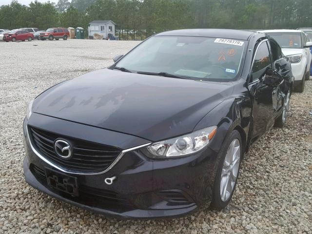 JM1GJ1V65E1145146 - 2014 MAZDA 6 TOURING BLACK photo 2