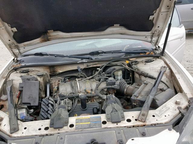 2G2WP522X51181092 - 2005 PONTIAC GRAND PRIX WHITE photo 7