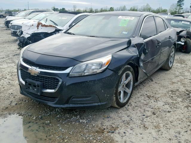 1G11B5SL0EF105234 - 2014 CHEVROLET MALIBU LS BLACK photo 2