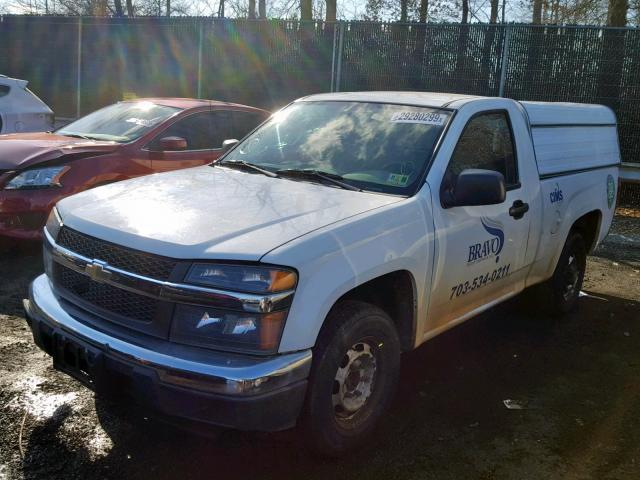 1GCCS148848206574 - 2004 CHEVROLET COLORADO WHITE photo 2