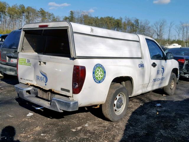 1GCCS148848206574 - 2004 CHEVROLET COLORADO WHITE photo 4