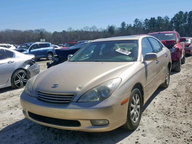 JTHBF30G420054179 - 2002 LEXUS ES 300 GOLD photo 2