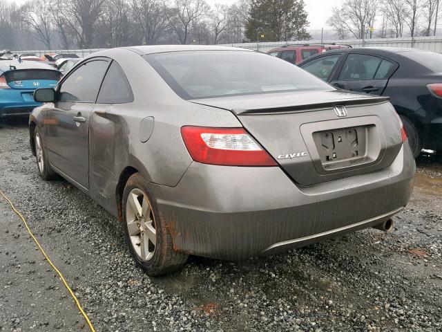 2HGFG11897H546352 - 2007 HONDA CIVIC EX GREEN photo 3