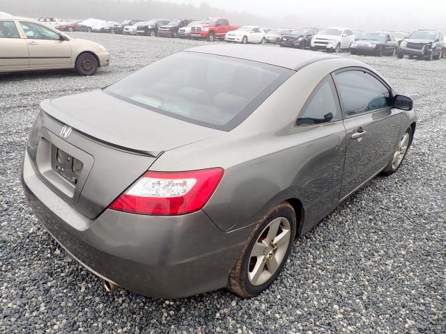 2HGFG11897H546352 - 2007 HONDA CIVIC EX GREEN photo 4